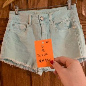 AE hi rise festival shorties